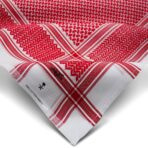 شماغ ملكي خاص السمو احمر دم الغزال